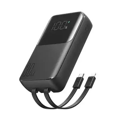 Joyroom JR-PBC06 30W 10000mAh Mini Power Bank with Dual Cables